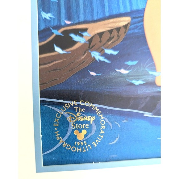 Walt Disney’s 1995 Pocahontas Exclusive Commemorative Lithograph 11” X 14” - Picture 2 of 4